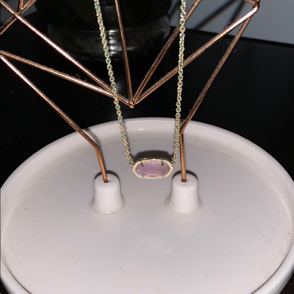 Amethyst Kendra Scott Necklace